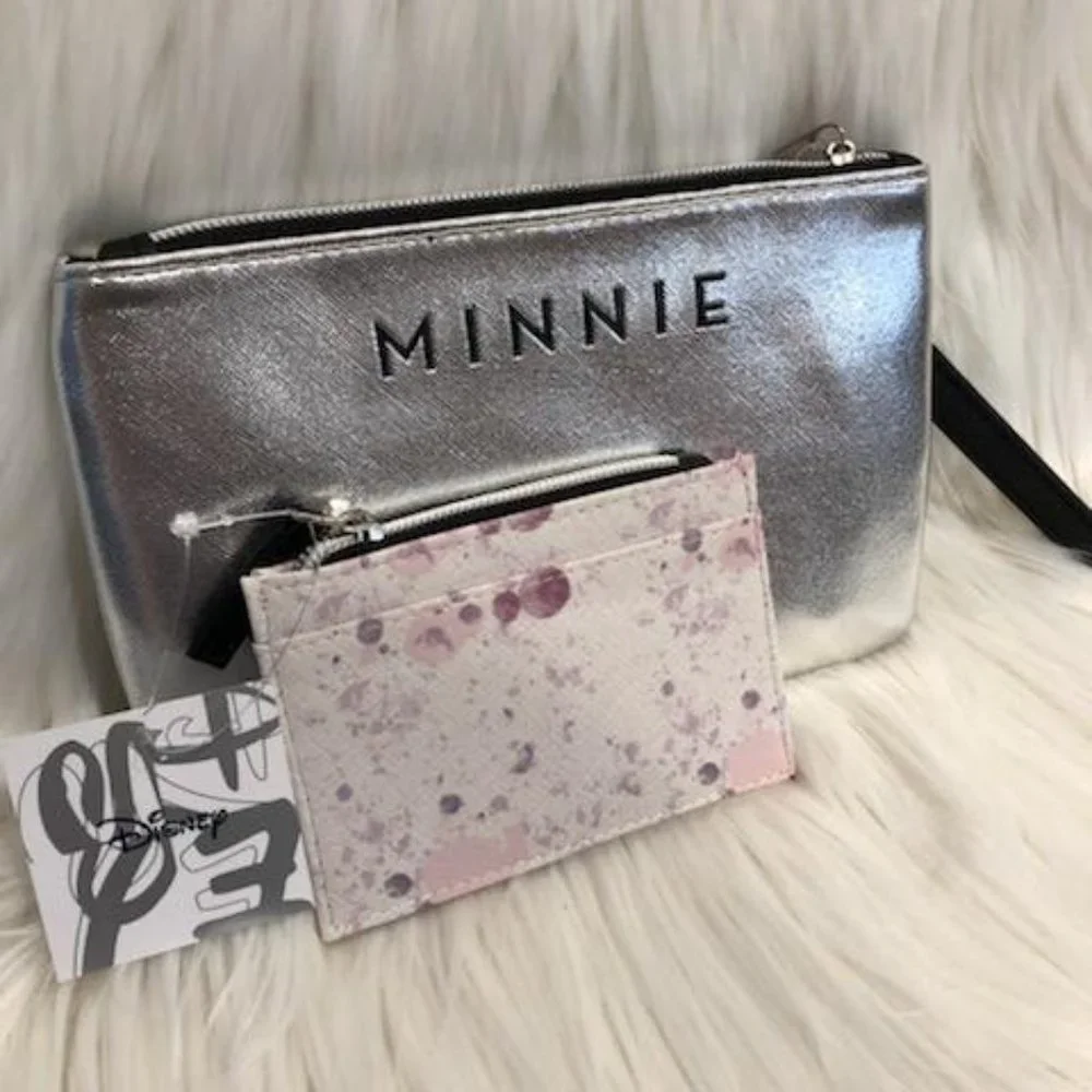Disney Minnie Mouse Coordinating Wristlet & Card Case Set